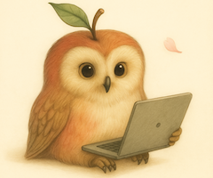 Owl with PC small